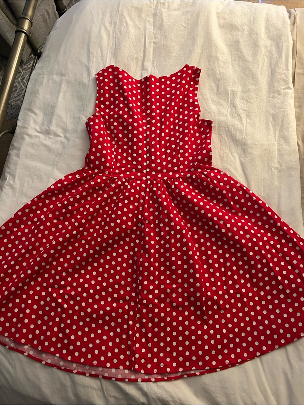 Women’s Red Polka Dot Party Dress